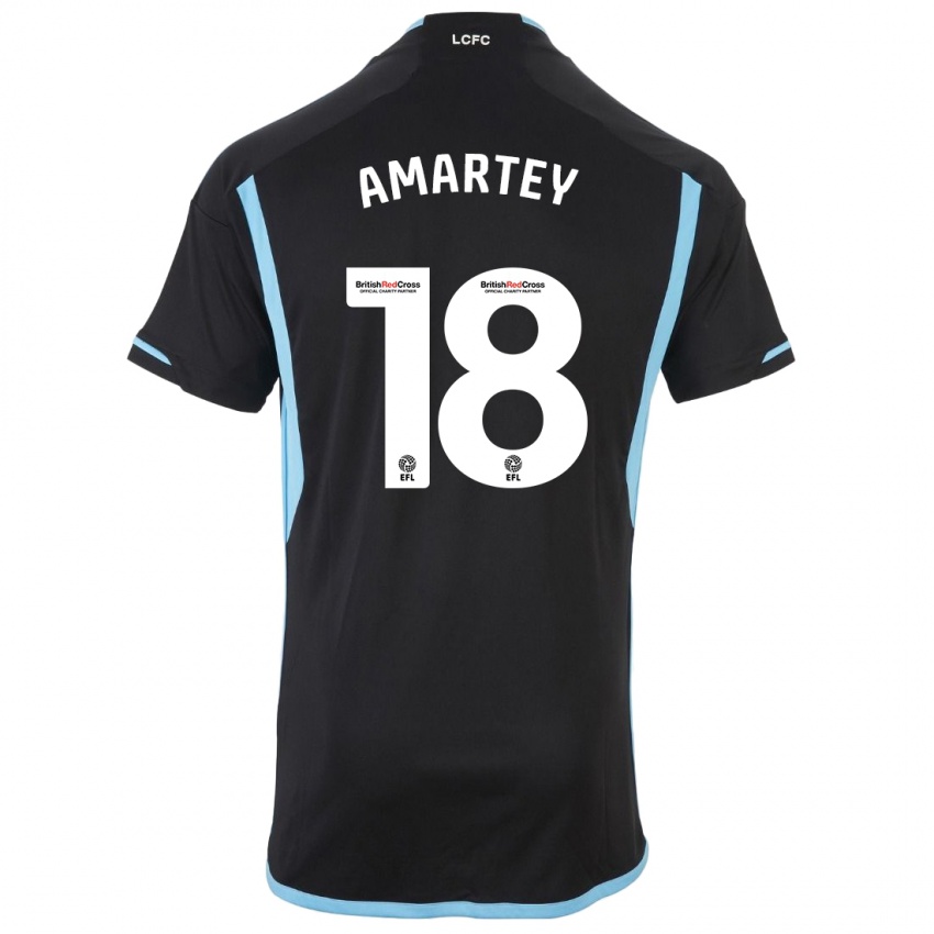 Criança Camisola Daniel Amartey #18 Preto Alternativa 2023/24 Camisa Brasil