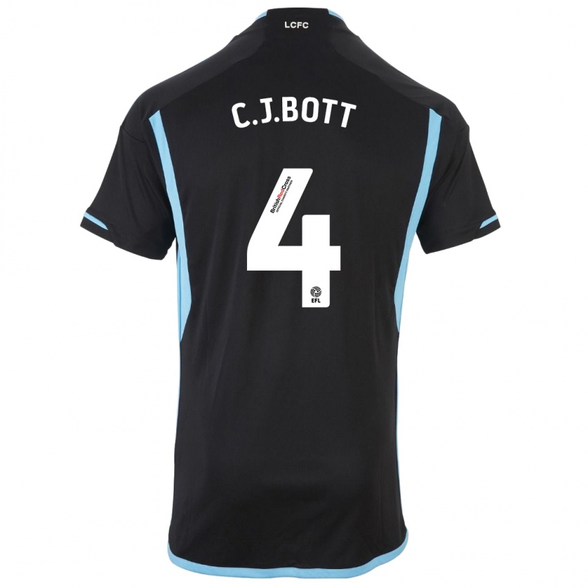 Criança Camisola C. J. Bott #4 Preto Alternativa 2023/24 Camisa Brasil