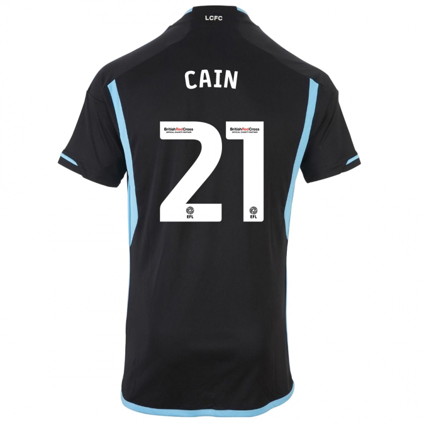 Criança Camisola Hannah Cain #21 Preto Alternativa 2023/24 Camisa Brasil