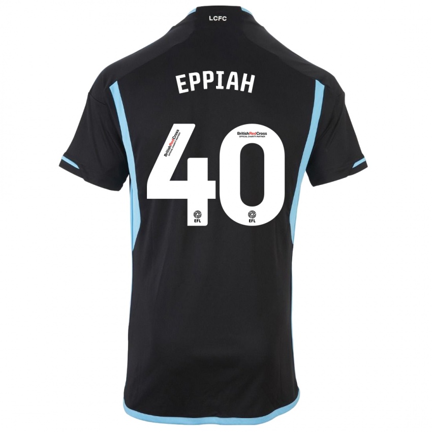 Criança Camisola Josh Eppiah #40 Preto Alternativa 2023/24 Camisa Brasil