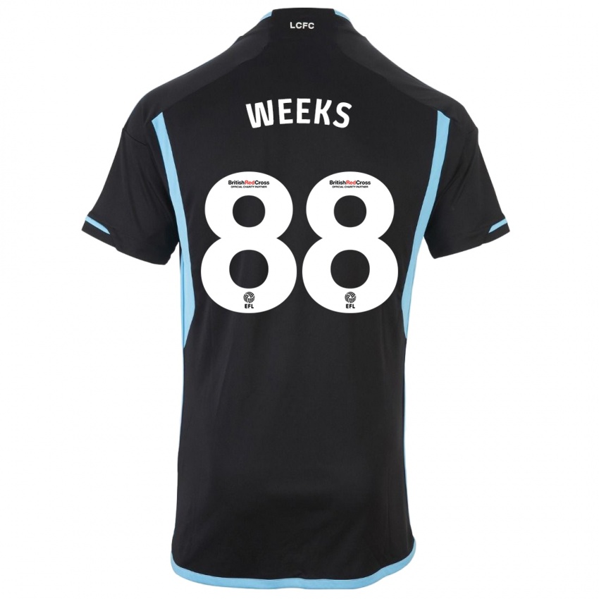 Criança Camisola Tyler Weeks #88 Preto Alternativa 2023/24 Camisa Brasil