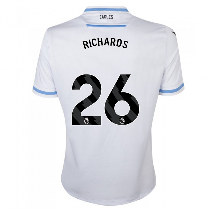 Criança Camisola Chris Richards #26 Branco Alternativa 2023/24 Camisa Brasil