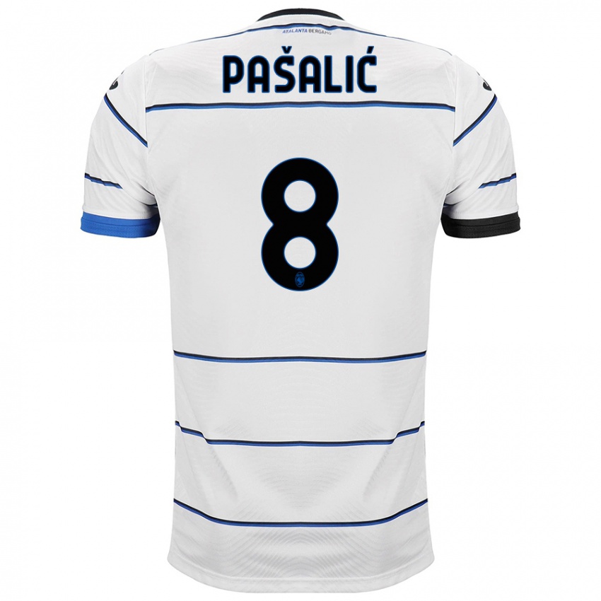 Criança Camisola Mario Pasalic #8 Branco Alternativa 2023/24 Camisa Brasil