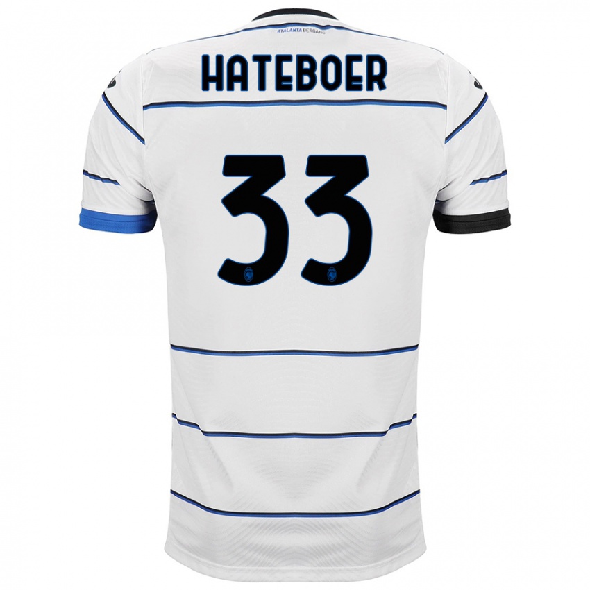 Criança Camisola Hans Hateboer #33 Branco Alternativa 2023/24 Camisa Brasil