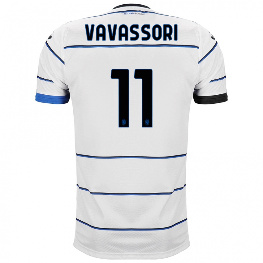 Criança Camisola Dominic Vavassori #11 Branco Alternativa 2023/24 Camisa Brasil