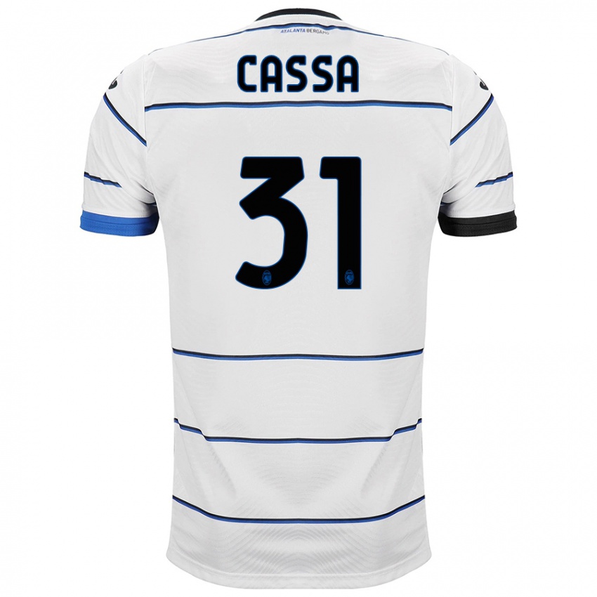 Criança Camisola Federico Cassa #31 Branco Alternativa 2023/24 Camisa Brasil