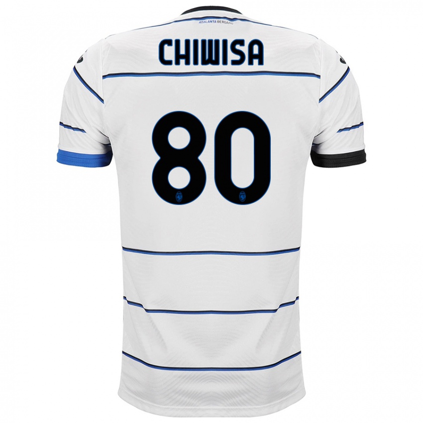 Criança Camisola Mannah Chiwisa #80 Branco Alternativa 2023/24 Camisa Brasil