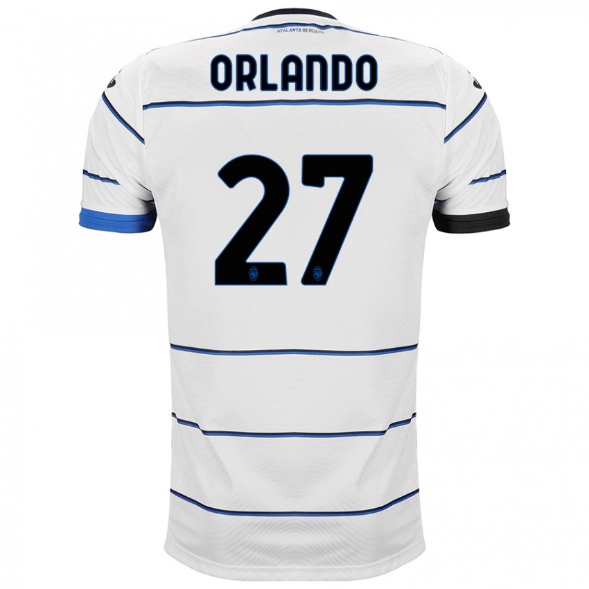 Criança Camisola Daniele Orlando #27 Branco Alternativa 2023/24 Camisa Brasil