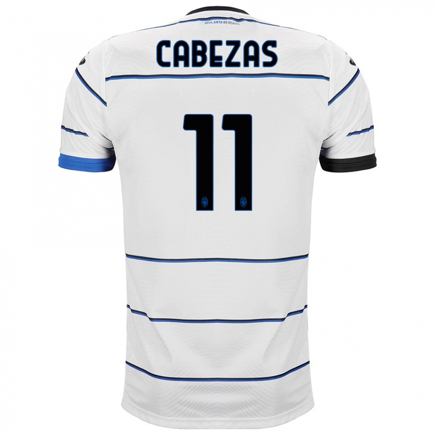 Criança Camisola Bryan Cabezas #11 Branco Alternativa 2023/24 Camisa Brasil