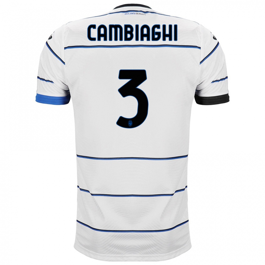 Criança Camisola Michela Cambiaghi #3 Branco Alternativa 2023/24 Camisa Brasil