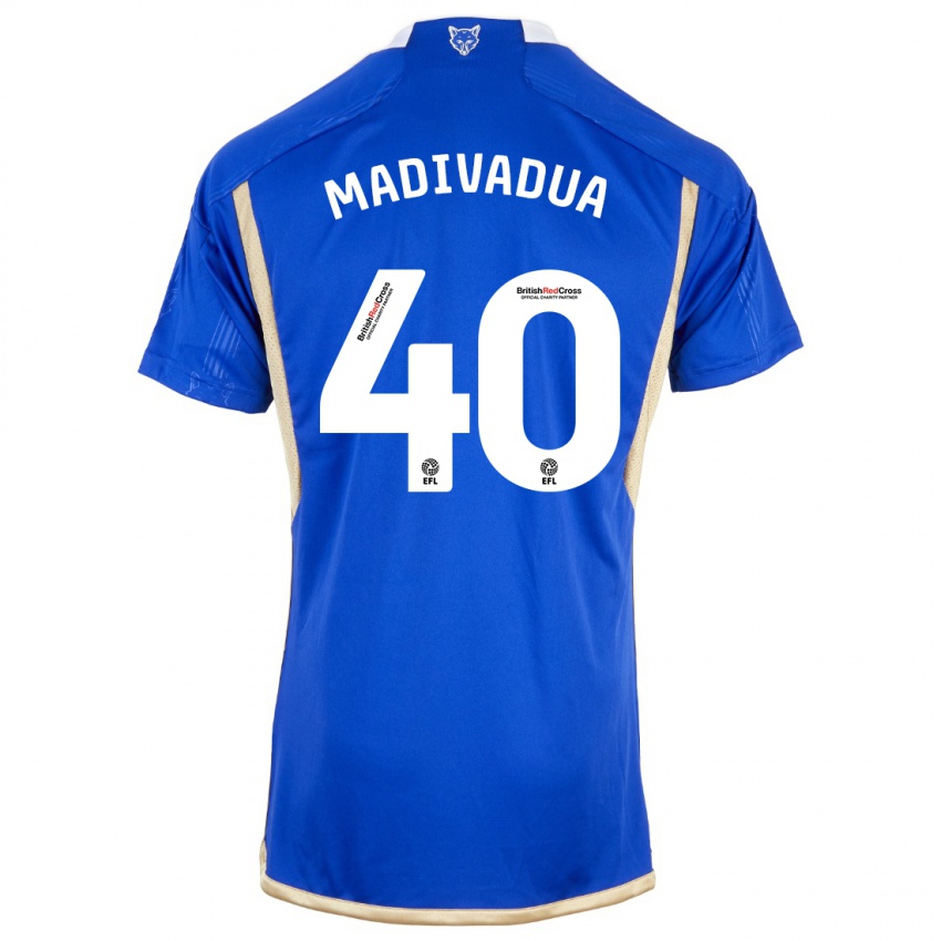 Homem Camisola Wanya Marcal Madivadua #40 Azul Real Principal 2023/24 Camisa Brasil