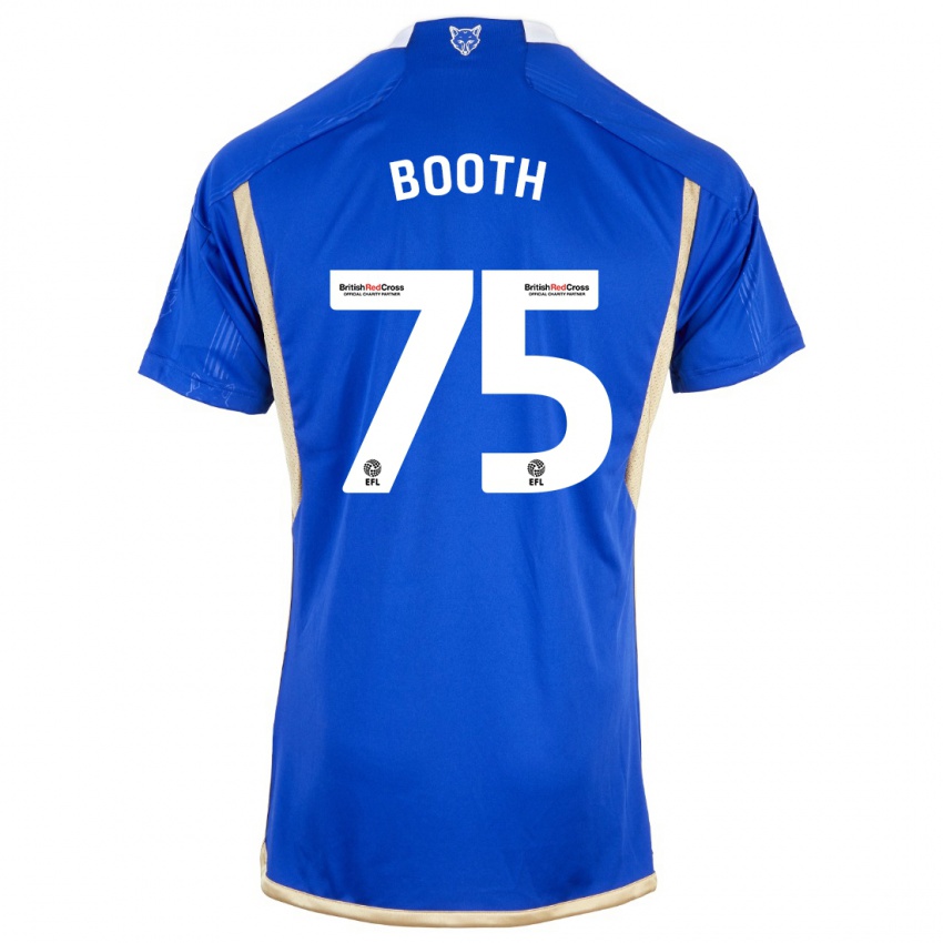 Homem Camisola Zach Booth #75 Azul Real Principal 2023/24 Camisa Brasil