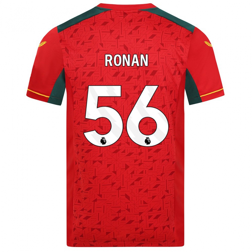 Homem Camisola Connor Ronan #56 Vermelho Alternativa 2023/24 Camisa Brasil