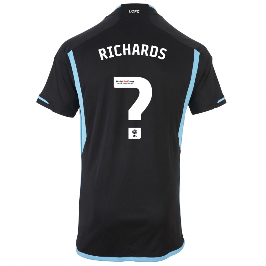 Homem Camisola Amani Richards #0 Preto Alternativa 2023/24 Camisa Brasil