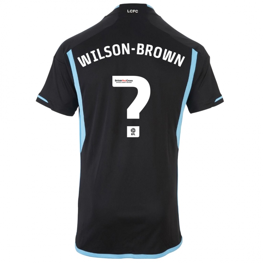 Homem Camisola Thomas Wilson-Brown #0 Preto Alternativa 2023/24 Camisa Brasil