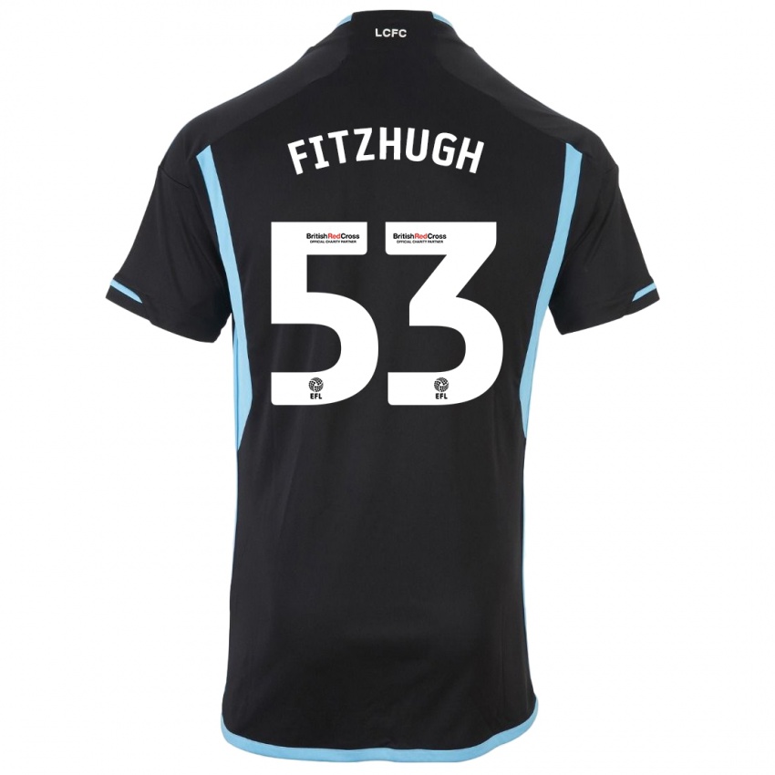 Homem Camisola Ethan Fitzhugh #53 Preto Alternativa 2023/24 Camisa Brasil