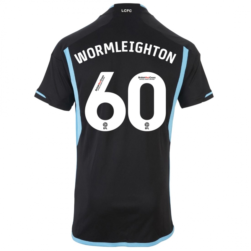 Homem Camisola Joe Wormleighton #60 Preto Alternativa 2023/24 Camisa Brasil