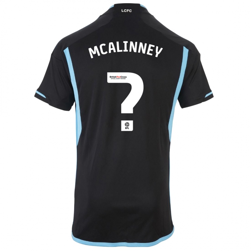 Homem Camisola Liam Mcalinney #0 Preto Alternativa 2023/24 Camisa Brasil