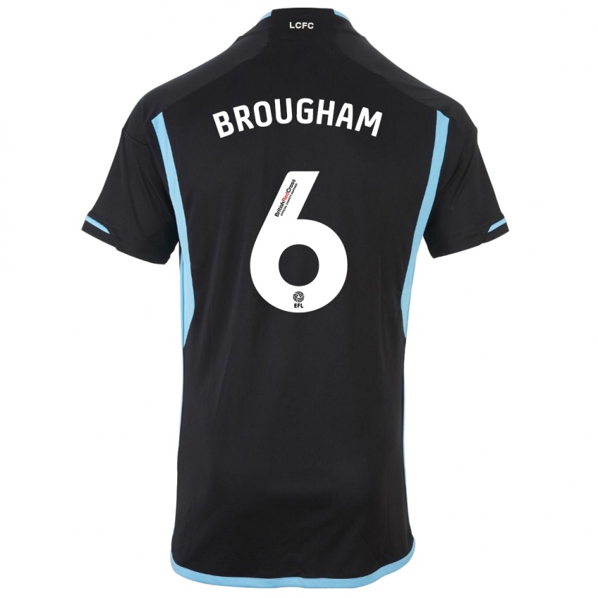 Homem Camisola Georgia Brougham #6 Preto Alternativa 2023/24 Camisa Brasil