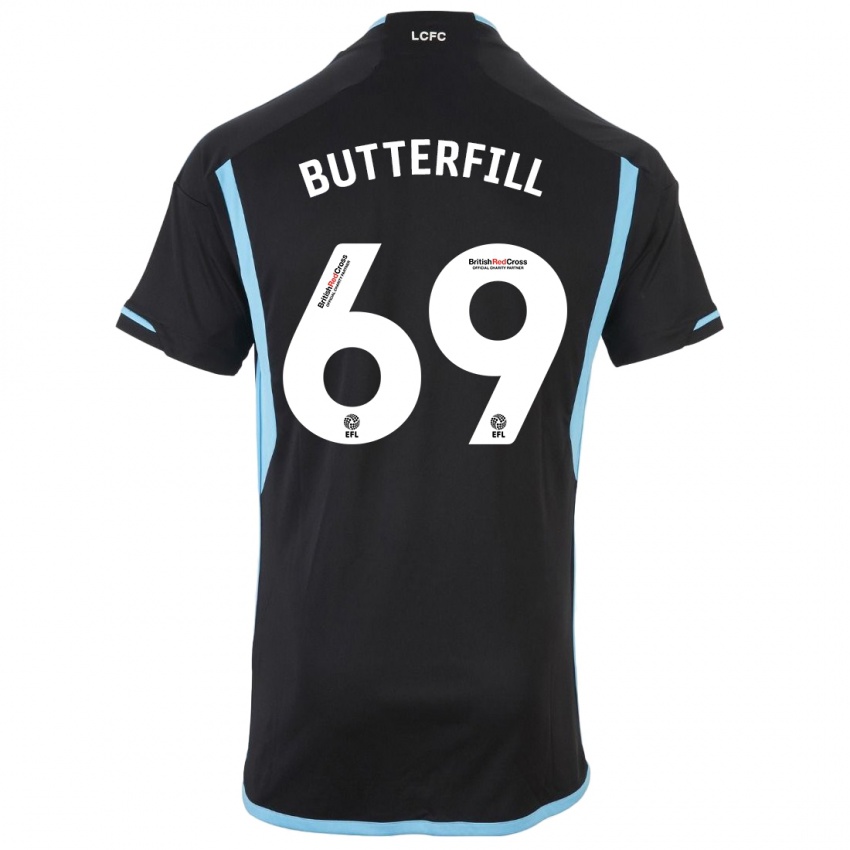 Homem Camisola Jack Butterfill #69 Preto Alternativa 2023/24 Camisa Brasil