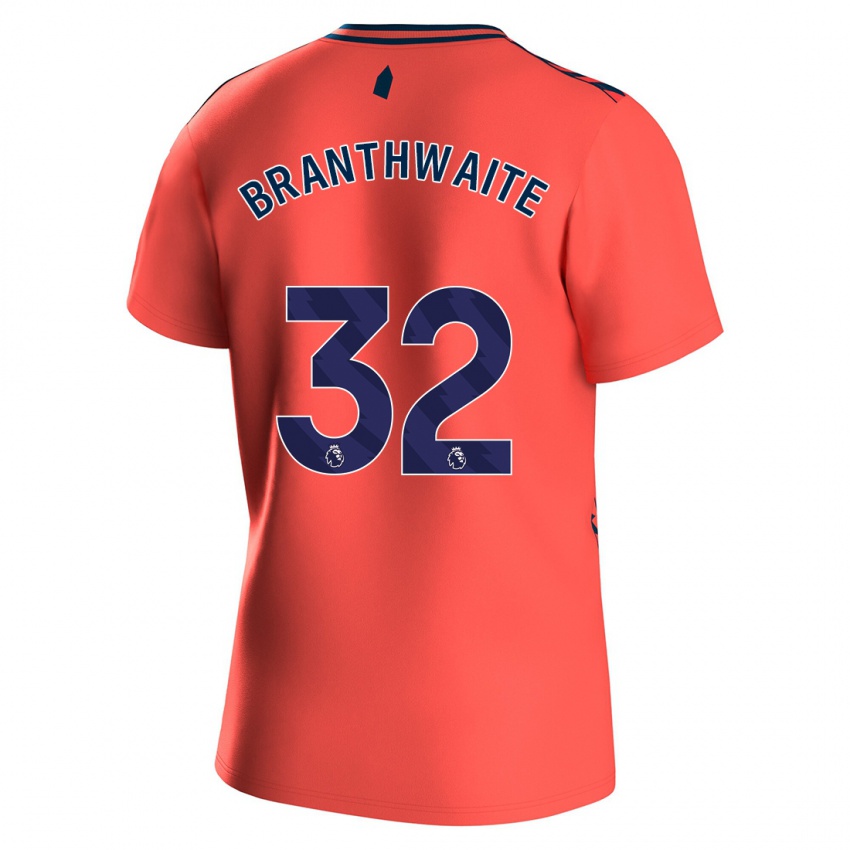 Homem Camisola Jarrad Branthwaite #32 Corais Alternativa 2023/24 Camisa Brasil