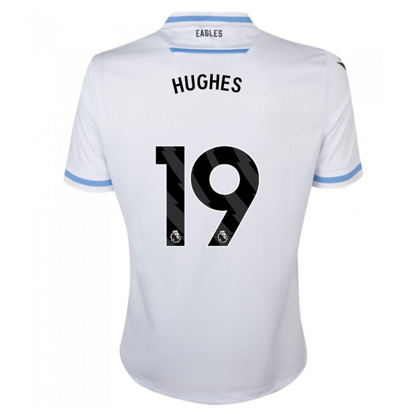 Homem Camisola Will Hughes #19 Branco Alternativa 2023/24 Camisa Brasil