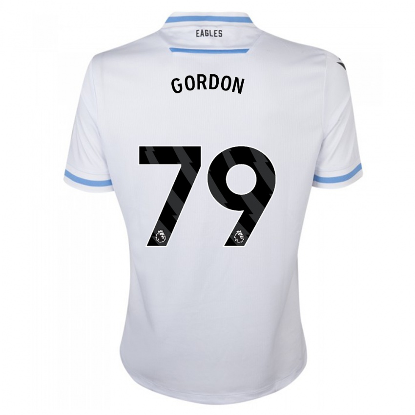 Homem Camisola John-Kymani Gordon #79 Branco Alternativa 2023/24 Camisa Brasil