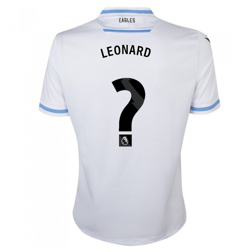 Homem Camisola James Leonard #0 Branco Alternativa 2023/24 Camisa Brasil