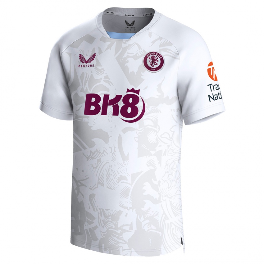 Homem Camisola Clement Lenglet #17 Branco Alternativa 2023/24 Camisa Brasil