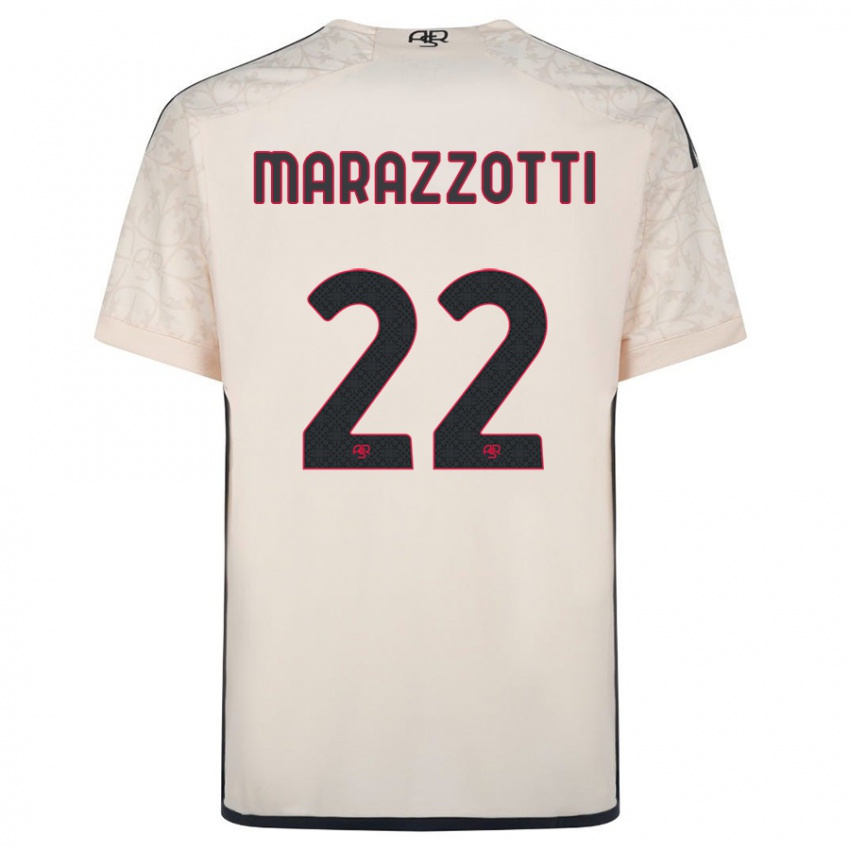 Homem Camisola Fabrizio Marazzotti #22 Esbranquiçado Alternativa 2023/24 Camisa Brasil