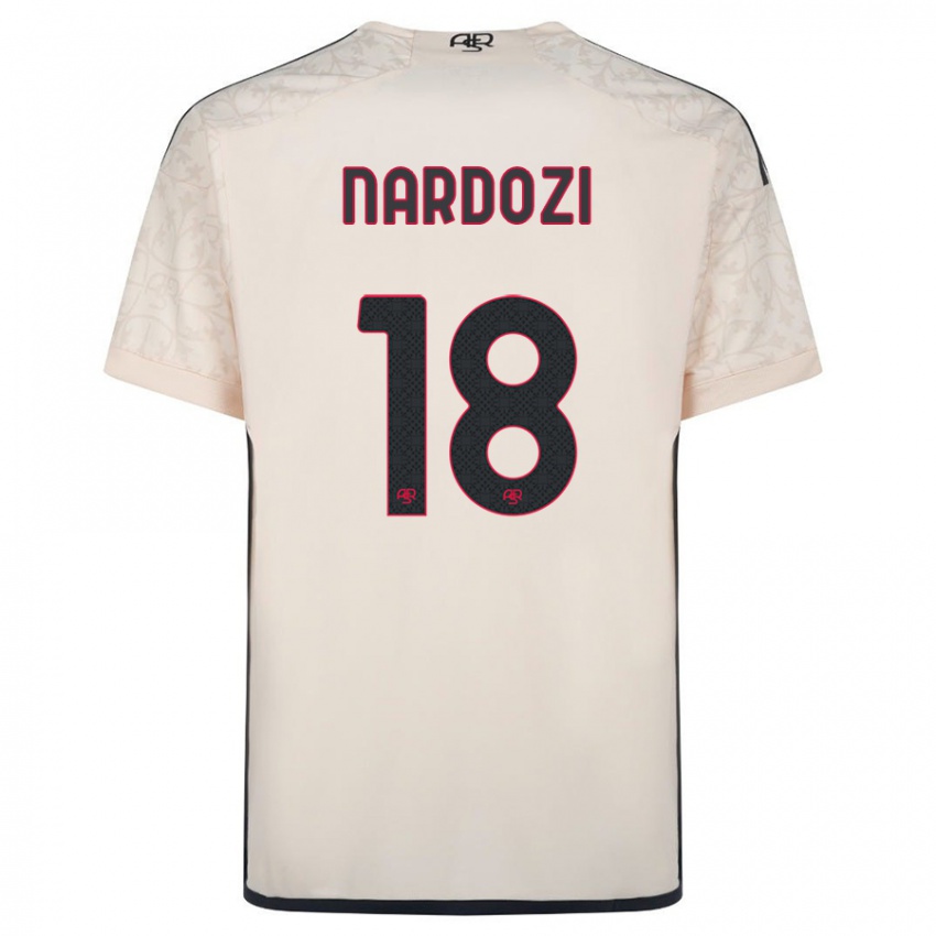 Homem Camisola Manuel Nardozi #18 Esbranquiçado Alternativa 2023/24 Camisa Brasil