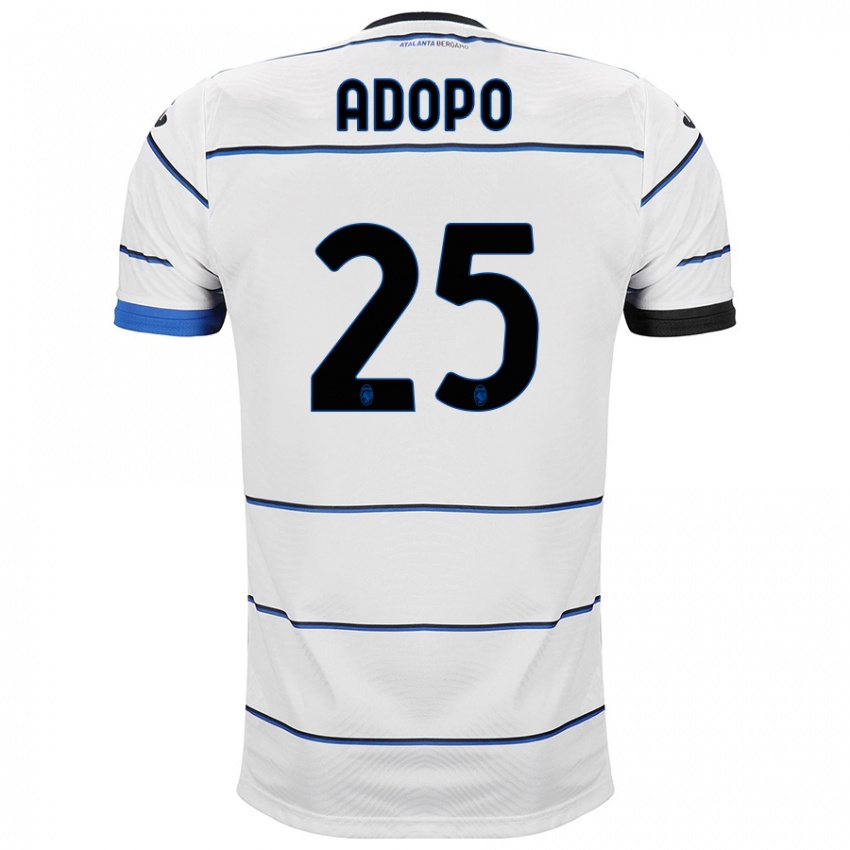 Homem Camisola Michel Adopo #25 Branco Alternativa 2023/24 Camisa Brasil