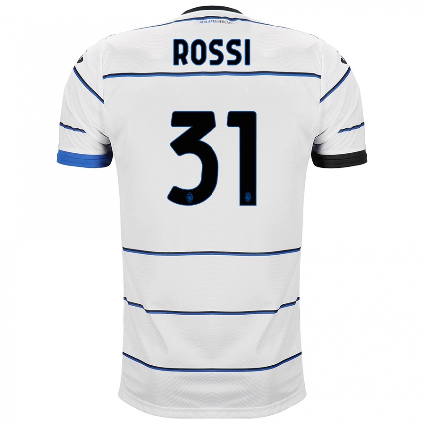 Homem Camisola Francesco Rossi #31 Branco Alternativa 2023/24 Camisa Brasil