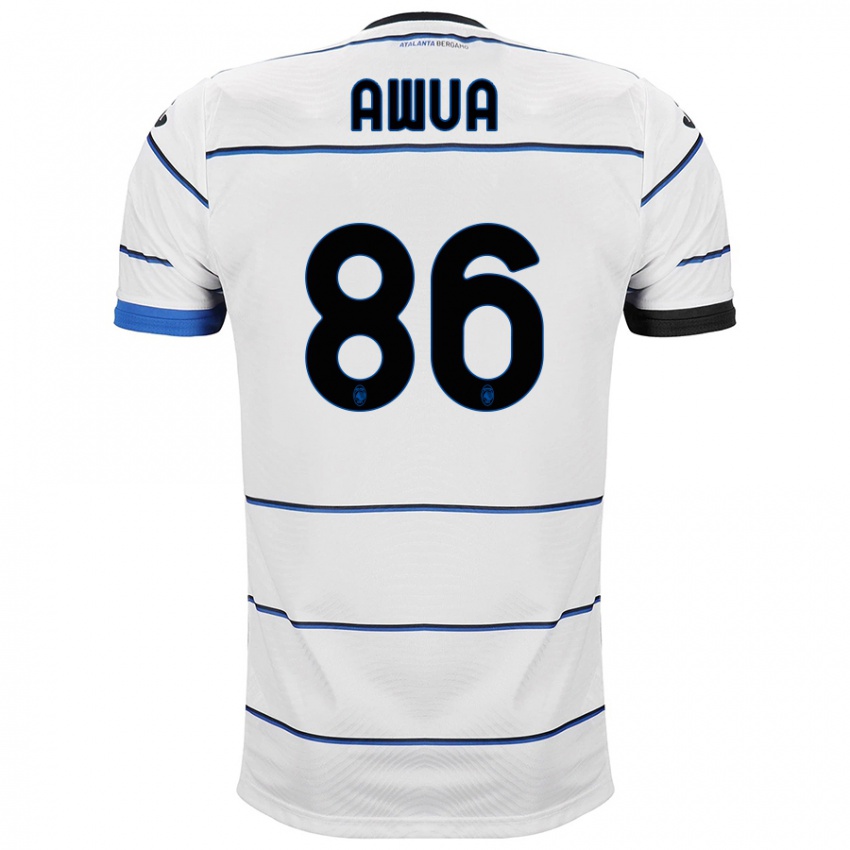 Homem Camisola Theophilus Awua #86 Branco Alternativa 2023/24 Camisa Brasil