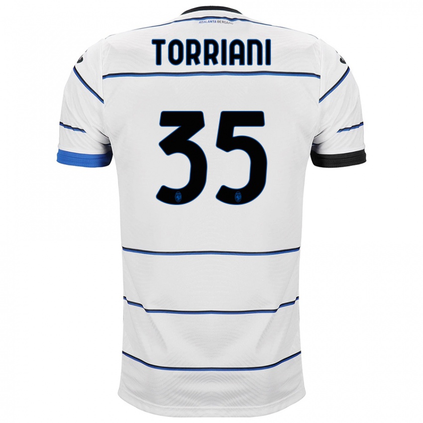 Homem Camisola Andrea Torriani #35 Branco Alternativa 2023/24 Camisa Brasil