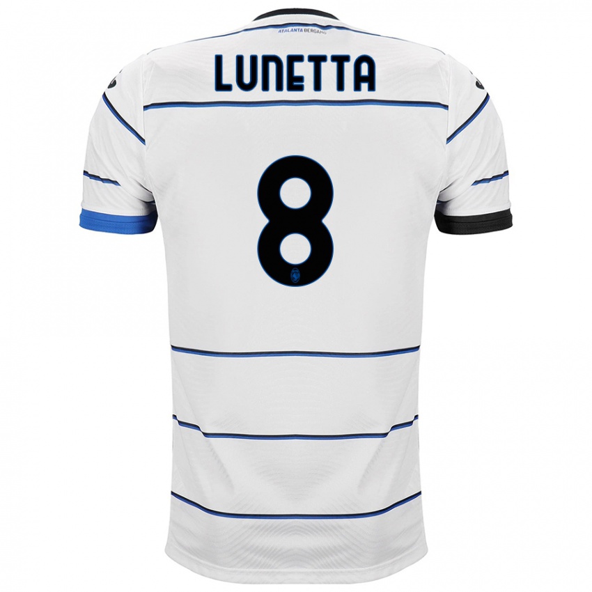 Homem Camisola Gabriel Lunetta #8 Branco Alternativa 2023/24 Camisa Brasil