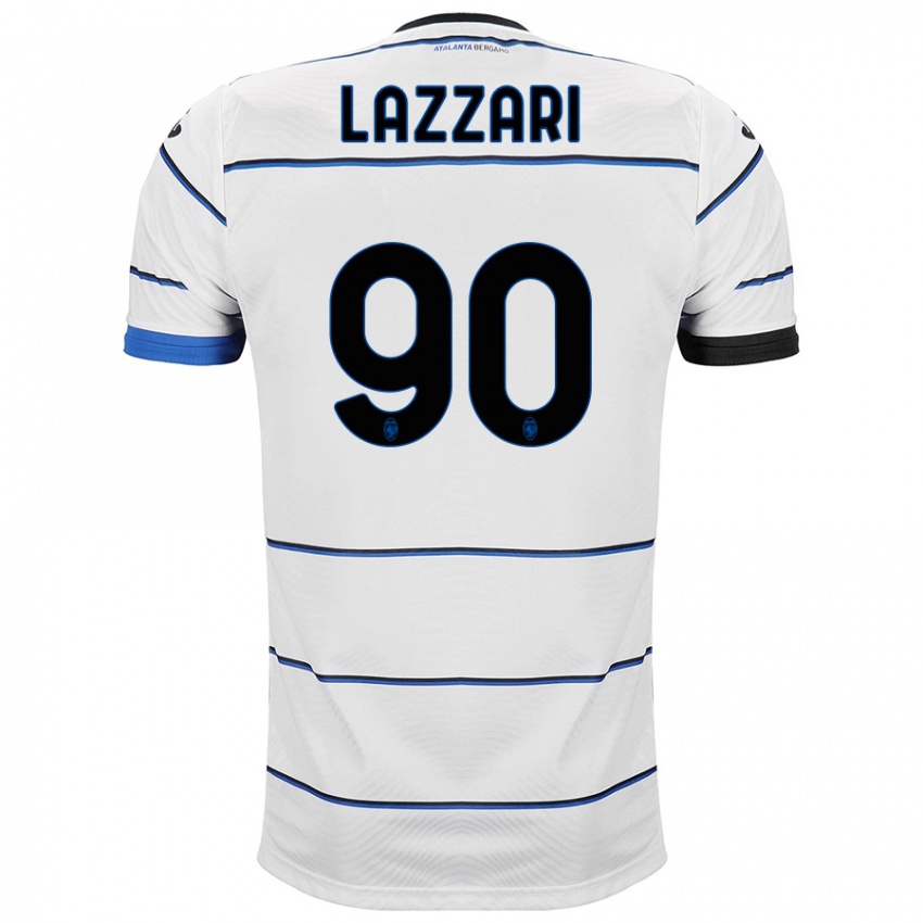 Homem Camisola Ilaria Lazzari #90 Branco Alternativa 2023/24 Camisa Brasil