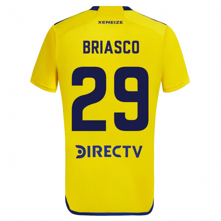 Homem Camisola Norberto Briasco #29 Amarelo Alternativa 2023/24 Camisa Brasil