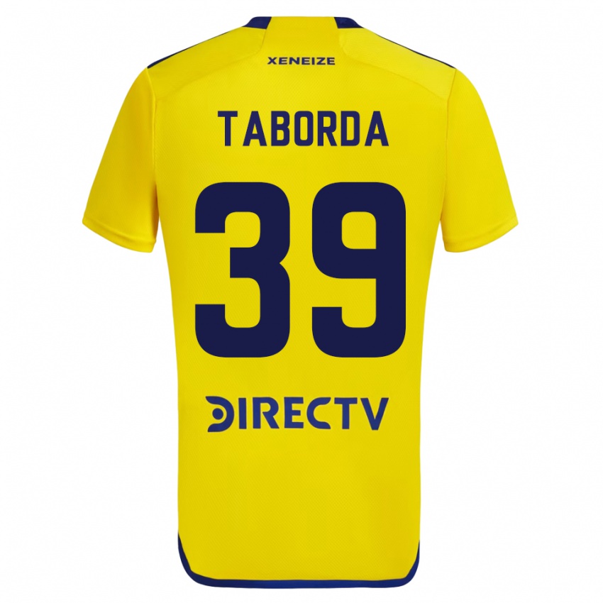 Homem Camisola Vicente Taborda #39 Amarelo Alternativa 2023/24 Camisa Brasil