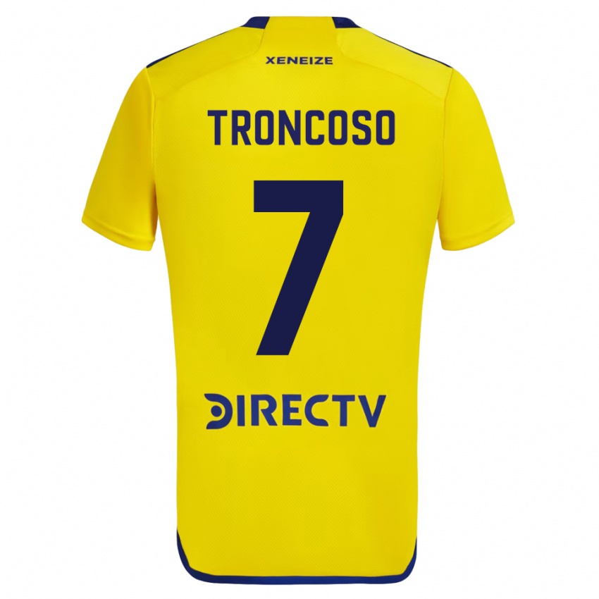 Homem Camisola Carolina Troncoso #7 Amarelo Alternativa 2023/24 Camisa Brasil