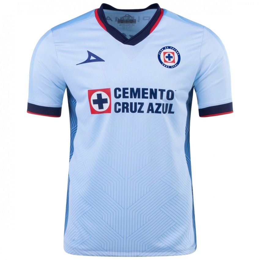 Homem Camisola Angel Romero #10 Céu Azul Alternativa 2023/24 Camisa Brasil