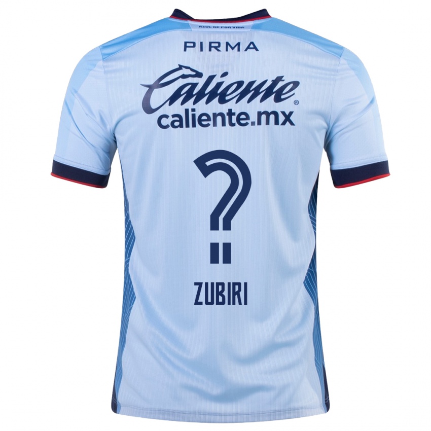 Homem Camisola Alan Zubiri #0 Céu Azul Alternativa 2023/24 Camisa Brasil