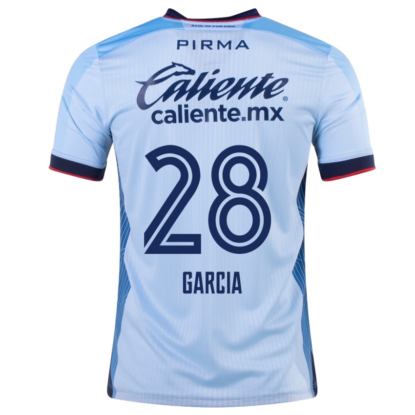 Homem Camisola Ana Garcia #28 Céu Azul Alternativa 2023/24 Camisa Brasil