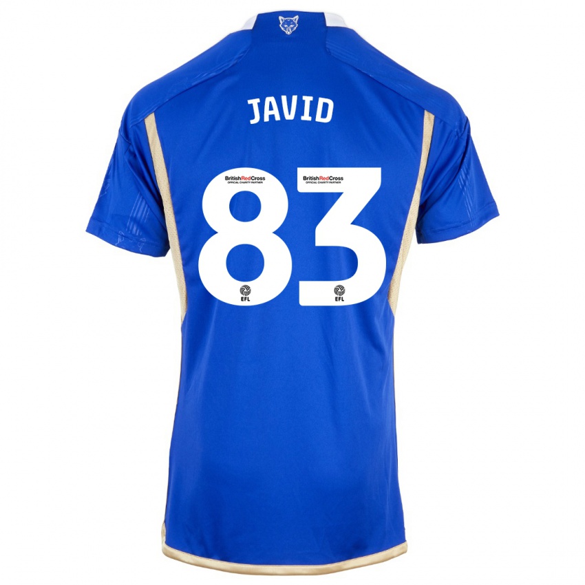 Mulher Camisola Abdullah Javid #83 Azul Real Principal 2023/24 Camisa Brasil