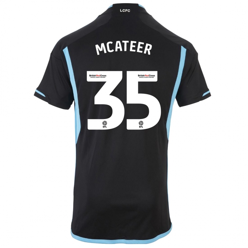 Mulher Camisola Kasey Mcateer #35 Preto Alternativa 2023/24 Camisa Brasil