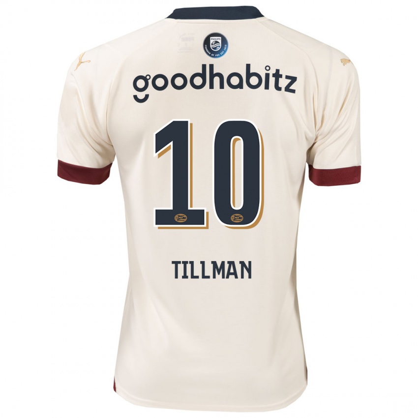 Mulher Camisola Malik Tillman #10 Esbranquiçado Alternativa 2023/24 Camisa Brasil