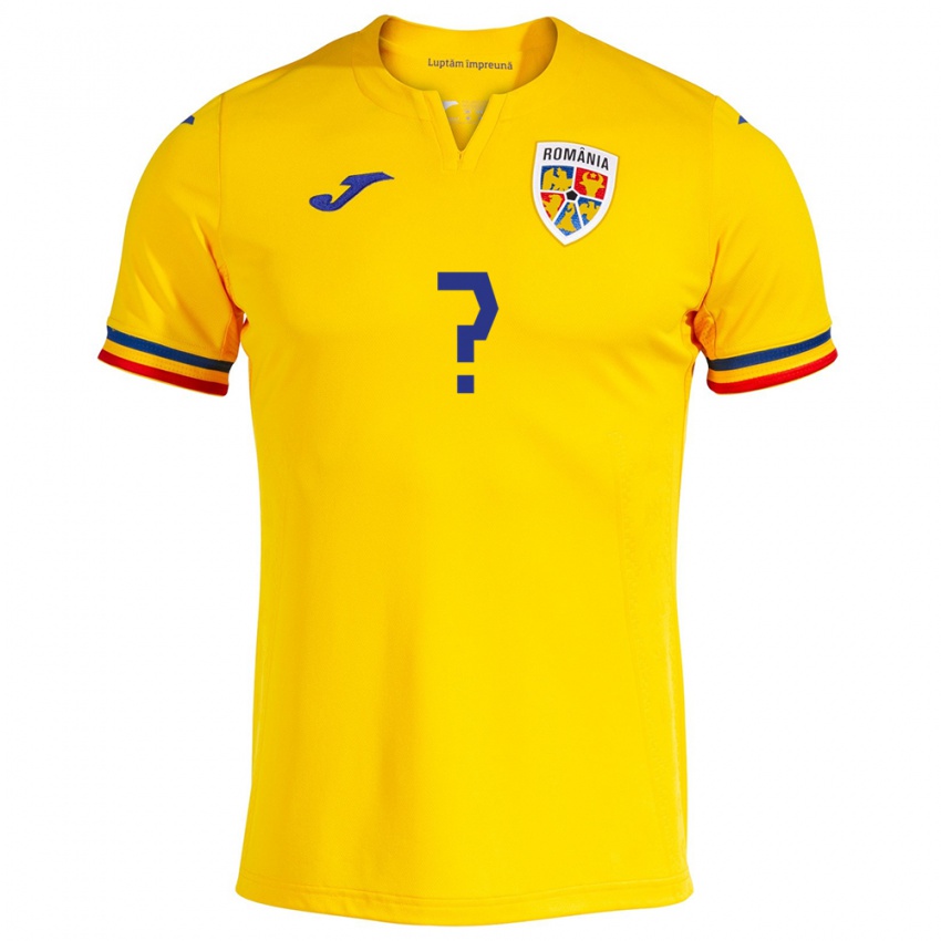 Criança Camisola Romênia Robert Bădescu #0 Amarelo Principal 24-26 Camisa Brasil