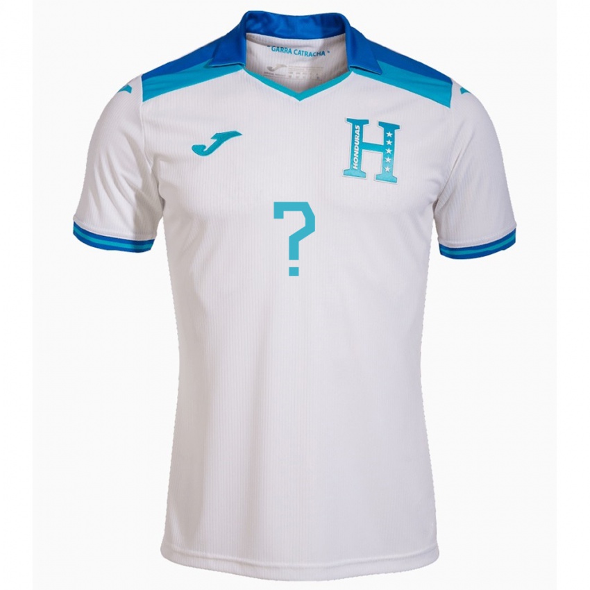 Criança Camisola Honduras Ingris Castellón #0 Branco Principal 24-26 Camisa Brasil