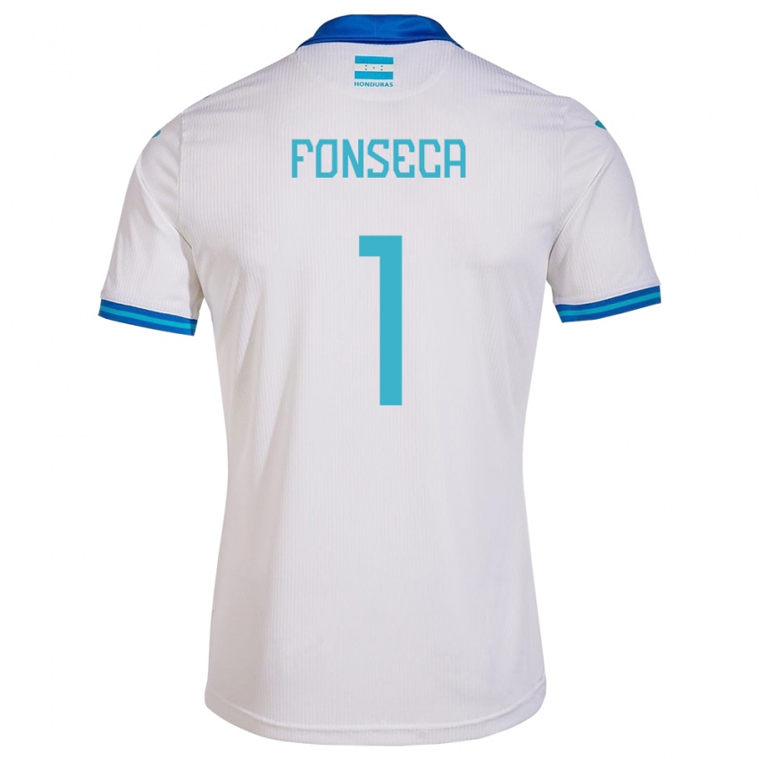 Criança Camisola Honduras Harold Fonseca #1 Branco Principal 24-26 Camisa Brasil