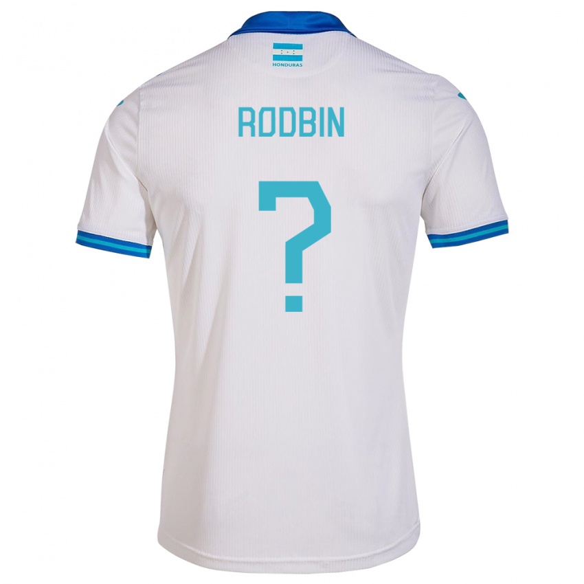 Criança Camisola Honduras Rodbin Mejía #0 Branco Principal 24-26 Camisa Brasil